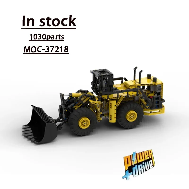 

MOC-37218RC Pneumatic WheelLoader Splicing Building Blocks Model1030Building Blocks Parts Kids Birthday Building Blocks ToyGifts