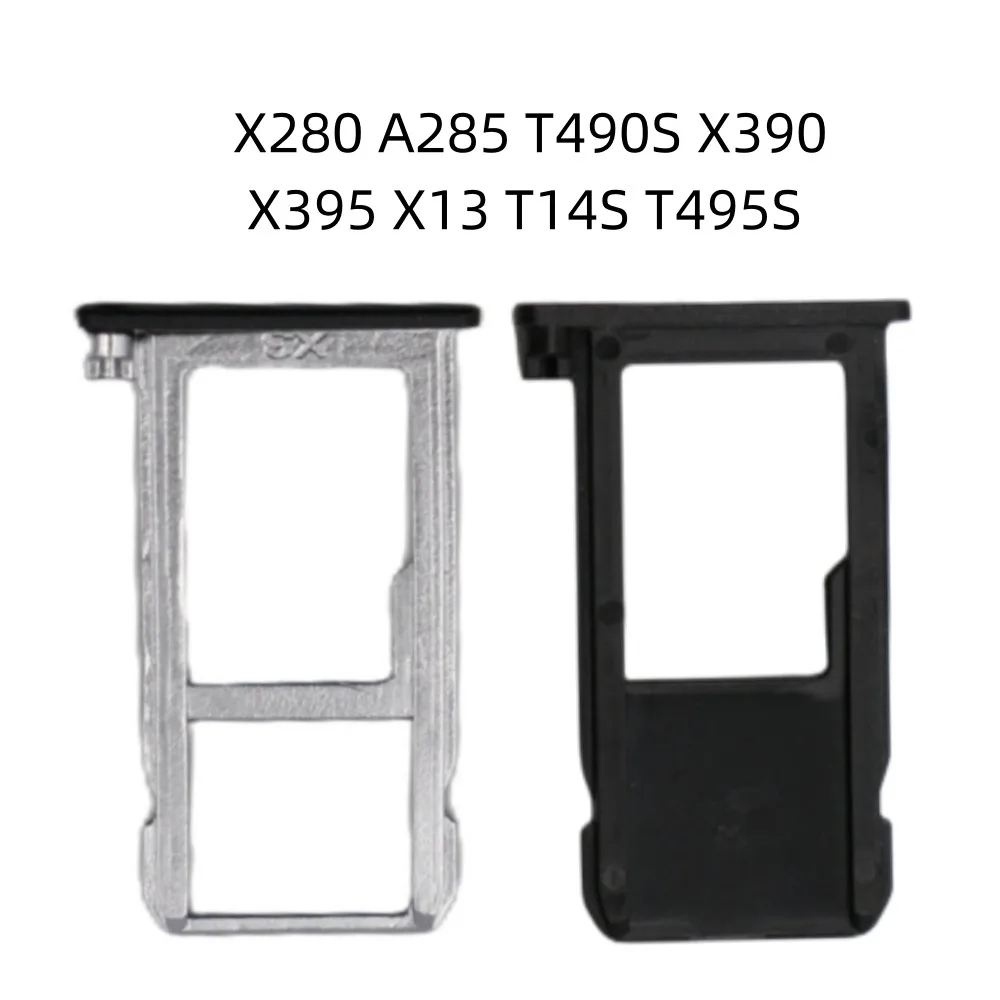 Original For Lenovo ThinkPad X280 A285 T490S X390 X395 X13 T14S T495S SD SIM Card Tray Solt Holder 01YU004 01YU005 Fast Ship