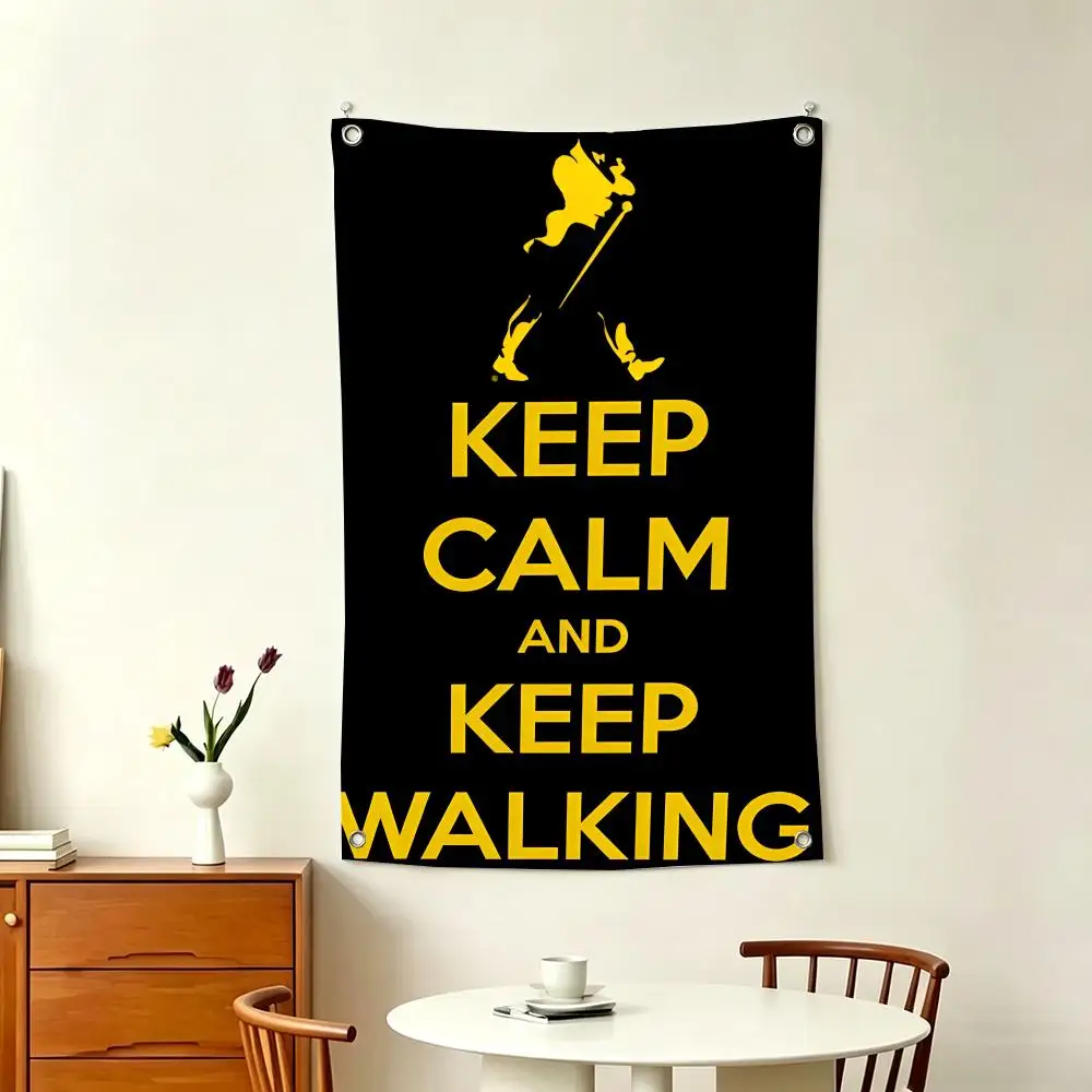 Classic Brand J-Johnnie Walker Flags Home Decor Wall Hanging Vertical Flags Indoor Outdoor