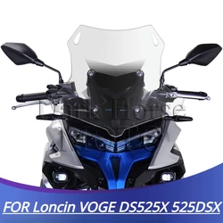 Loncin VOGE 오토바이 전면 윈드 실드, 525DSX, 전면 윈드 실드, 확장 및 확장, 수입 윈드 실드, DS525X, 525DSX