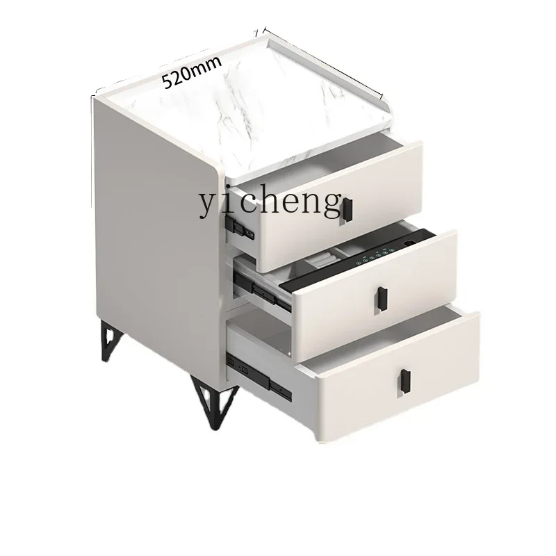 YY Household Drawer Bedside Table Integrated Multifunctional Invisible Jewelry Box Screen Cabinet Invisible Anti-Theft