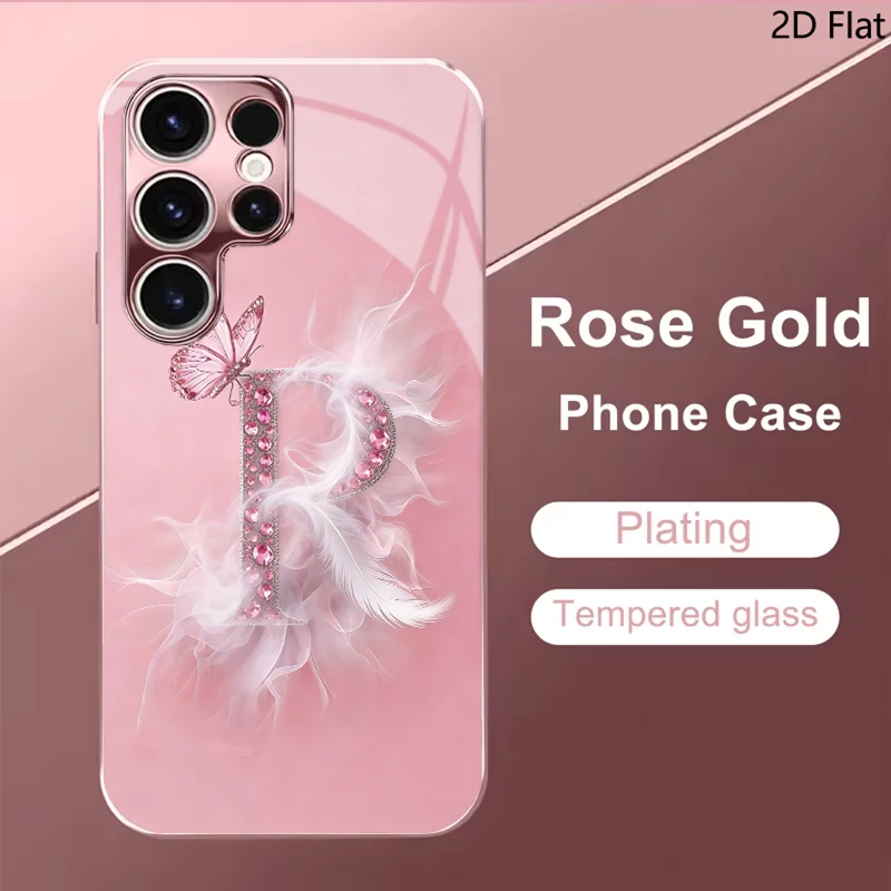 Butterfly For Samsung Galaxy S24 S25 S26Ultra S23 S22 S21PLUSFE A55 A54 A52 A35 A15 Phone Cover Shockproof Protective Back Cover