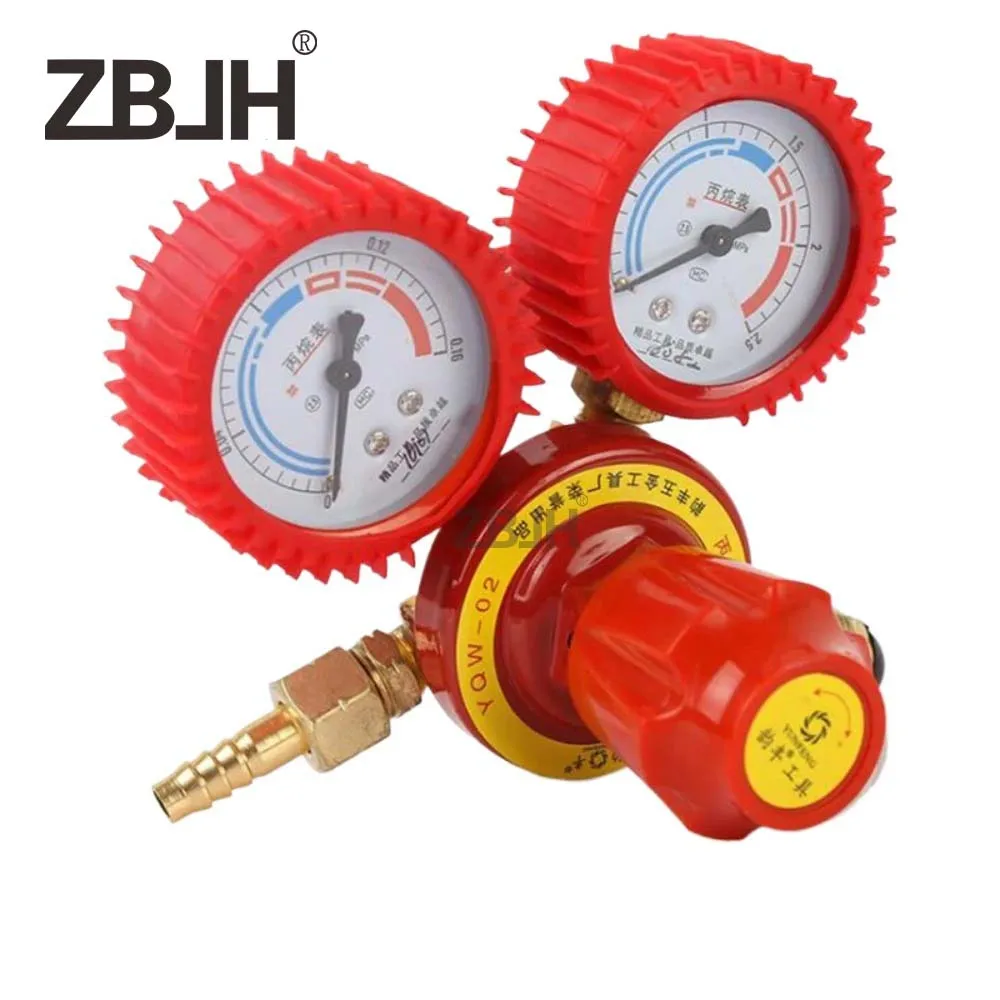 

G5/8''-14 Противоударный регулятор давления пропана Манометр газового баллона