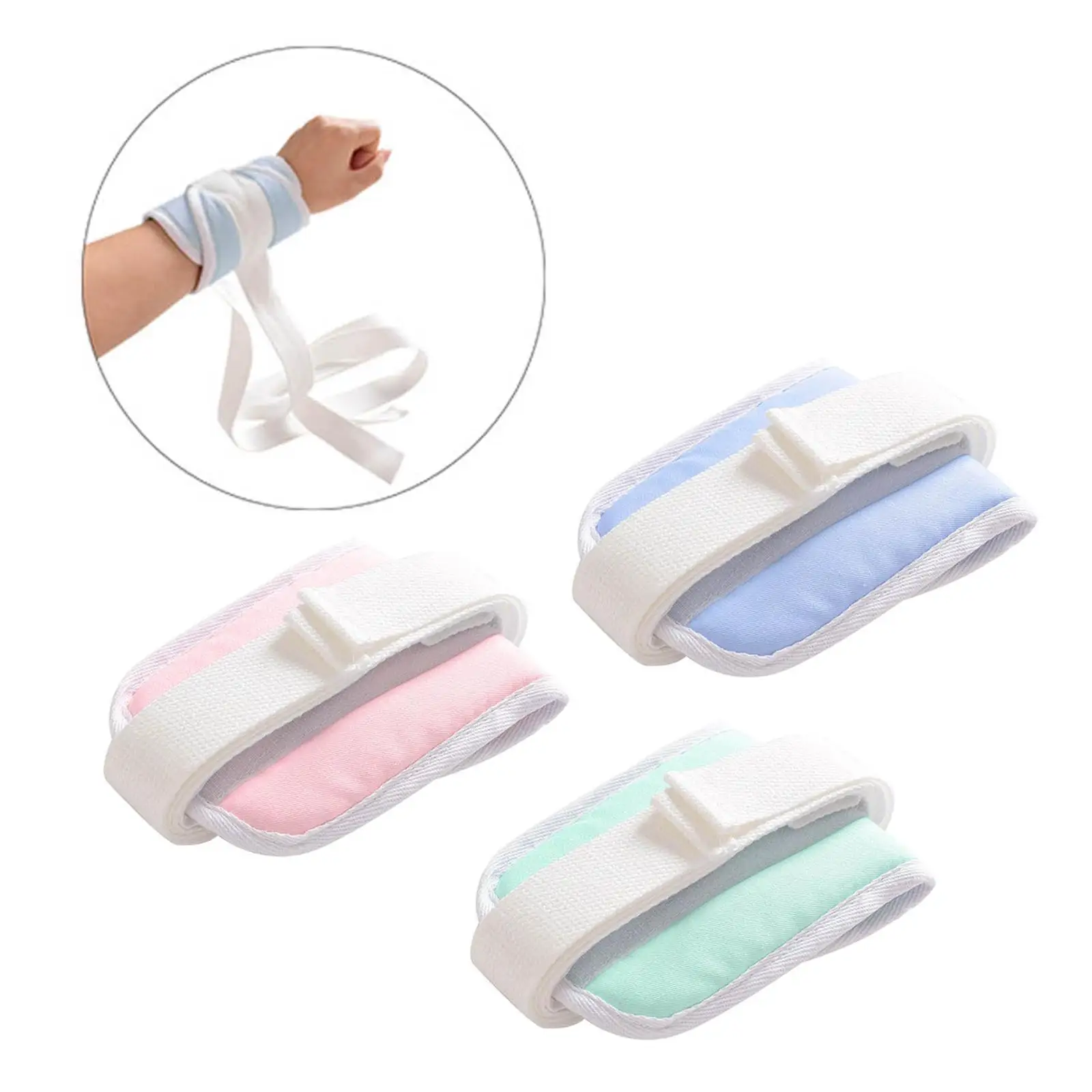 Porte-membres en éponge réglable, contraintes universelles, ceinture portable pour les soins de l'homme, rinçage du poignet, blessure au lit