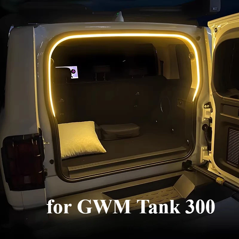 

Светодиодная лента постоянного свечения для багажника GWM Tank 300: аксессуары для внутренней подсветки салона высокой яркости