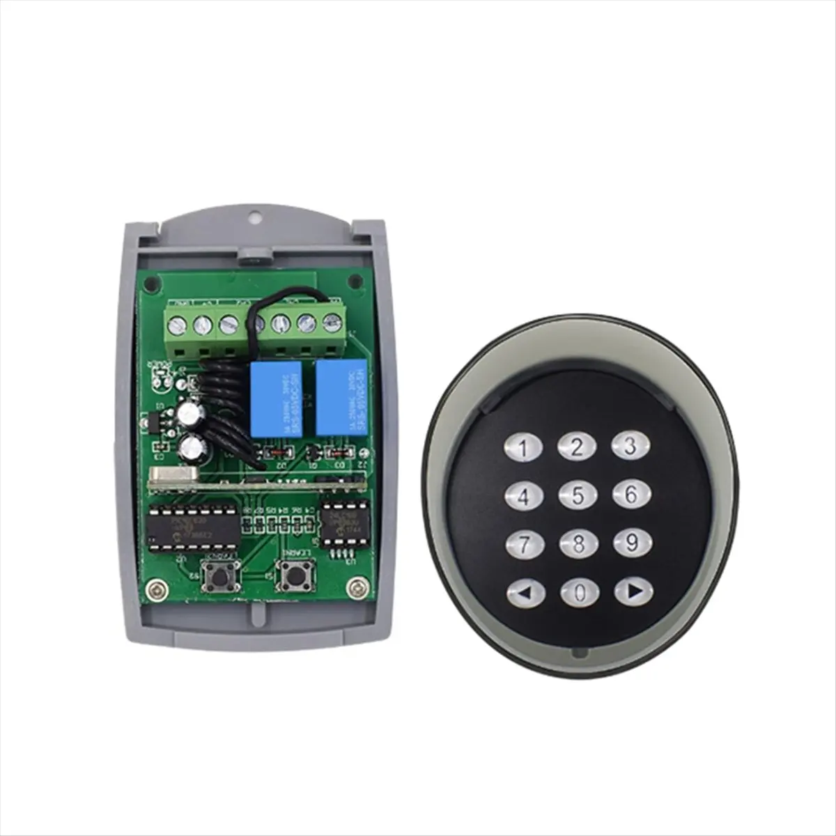 X14A& 433MHZ Universal Rolling Code Receiver Wireless Numeric Keypad for Automatic Garage Door Swing Gate Sliding Gate Opener