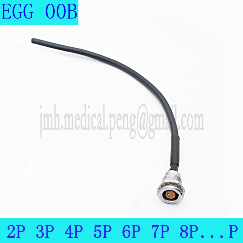 EGG 00B 2 3 4 5 Pin Female Socket Connector Flying Leads Cable Assemble EGG Connect PHG And FGG FHG Male Plug Lndustrial Camera