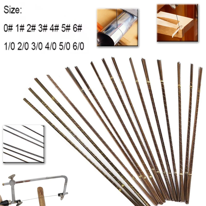 12/144 Teile/los Stichsägeblätter für Schmuckherstellung, Metall Holzschneiden, Handwerkswerkzeug-Set für die Holzbearbeitung
