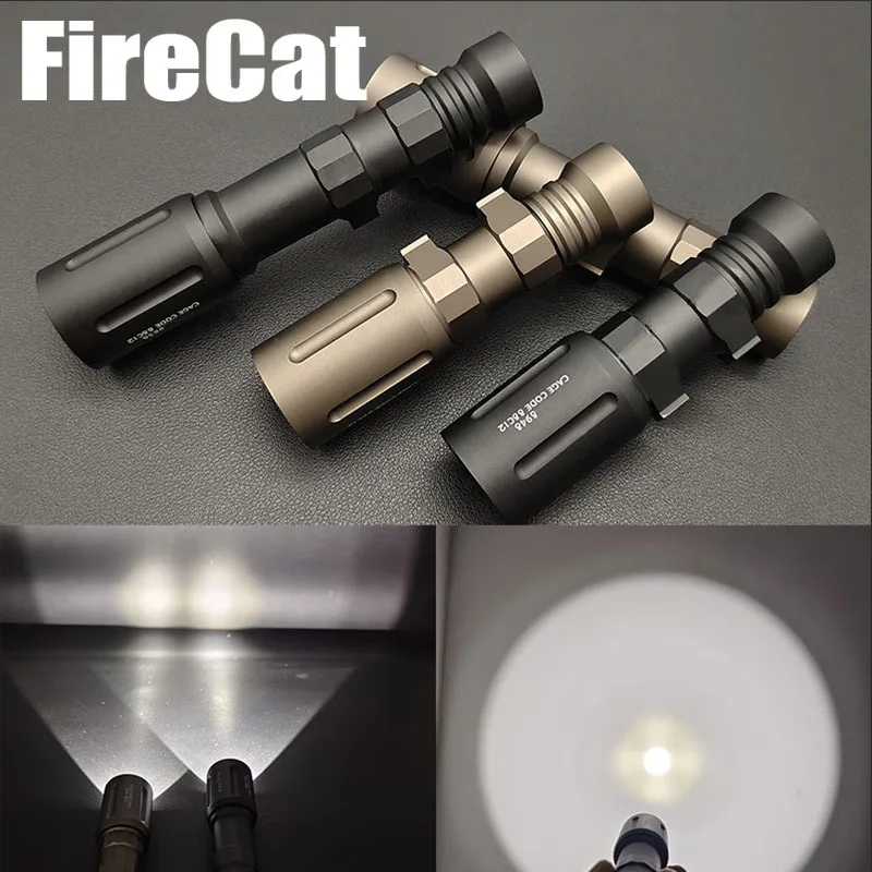 Sotac OKW  V2 Spotlight Version Tactical Flashlight OKW-18650 18350 V2 Weapon Light 1000lm LED Airsoft Hunting Scout Lamp