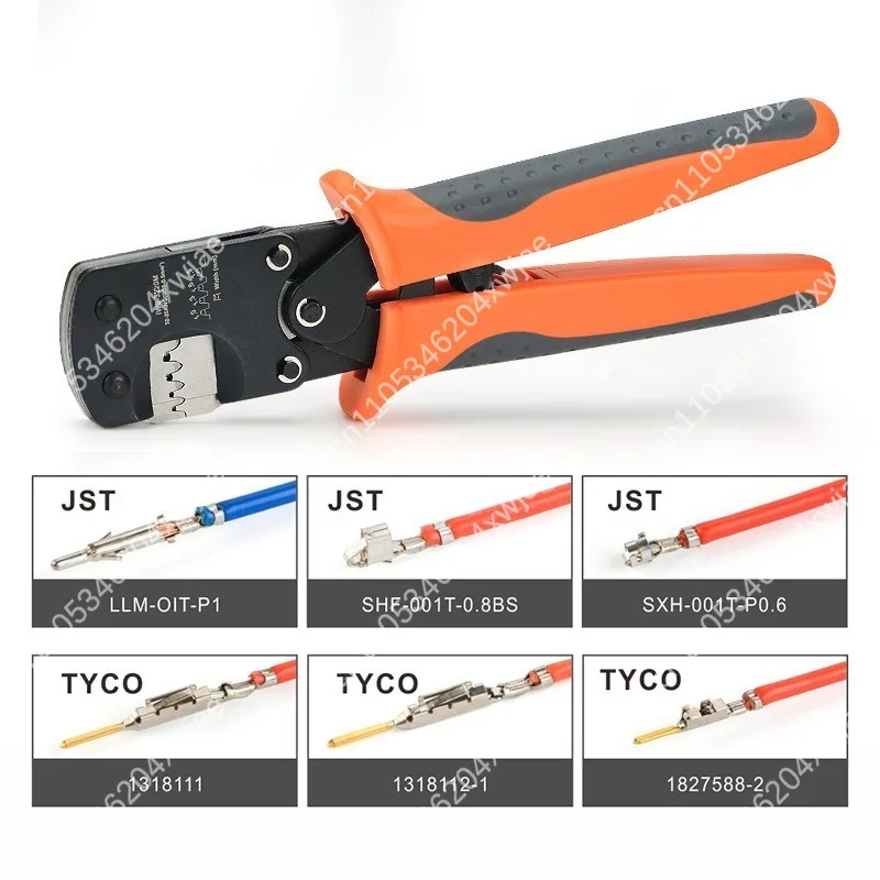 IWS-3220M Insert Spring Terminal Crimper Ratchet Crimping Pliers For 1.0 1.25 1.54mm Pitch Electrical Wire Terminals
