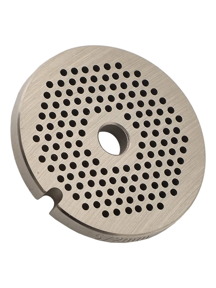 For All Kinds Of Perforated Disc Meat Grinders No. 5 Orifice Stainless Steel Orifice Plate Plate 12 Type Meat Grinder Enema Part