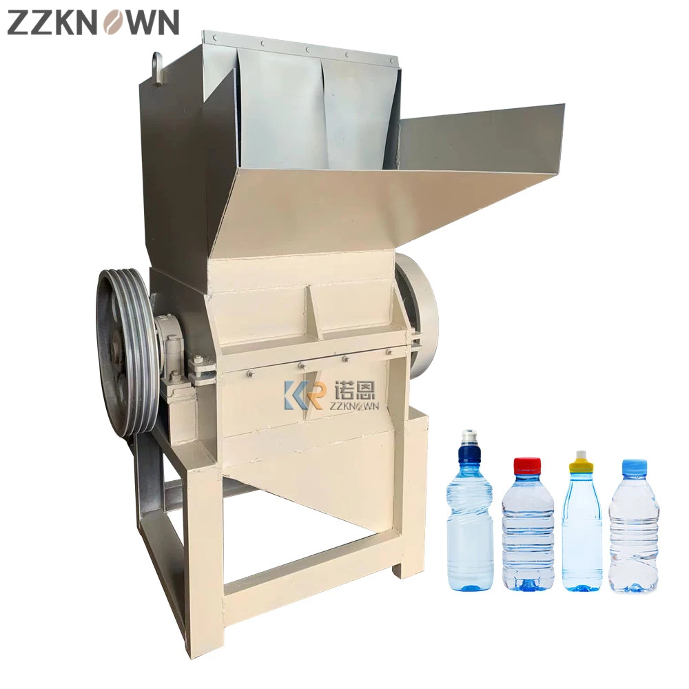 Powerful Plastic Recycling Machinery Crusher Crushing Machines Plastic Bags Bottles Jars Tubes Shredded Shredder Machine