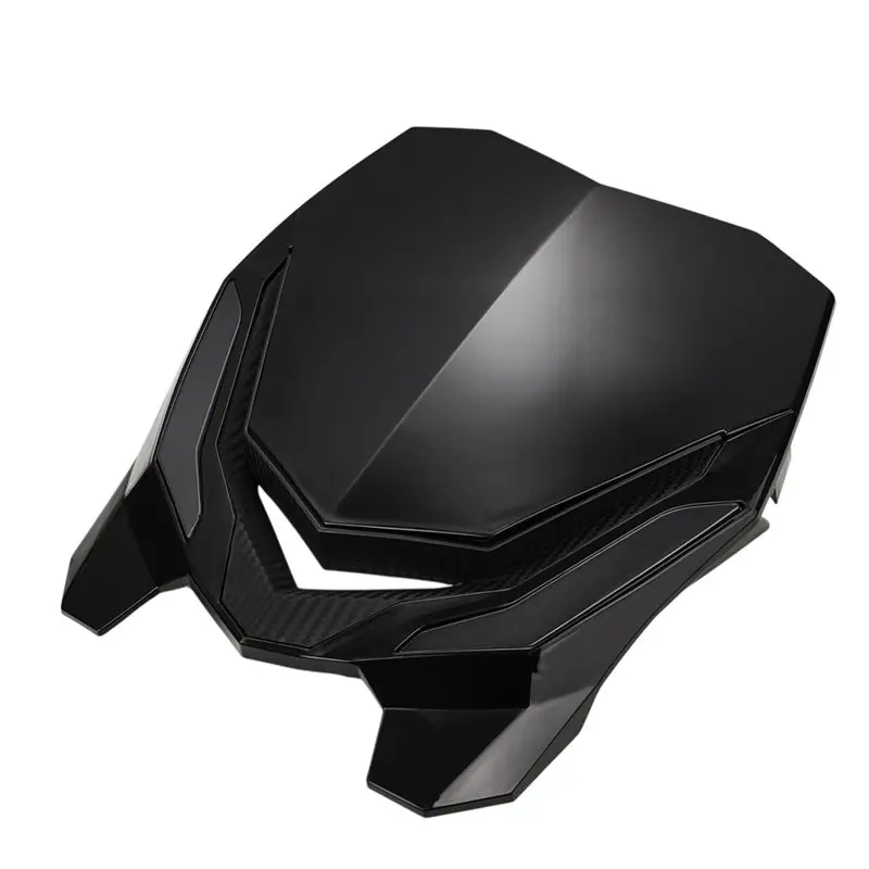 A96E-Universal Motorcycle License Plate Holder With Integrated LED Daytime Running Light(Lights)- Fits Most Models