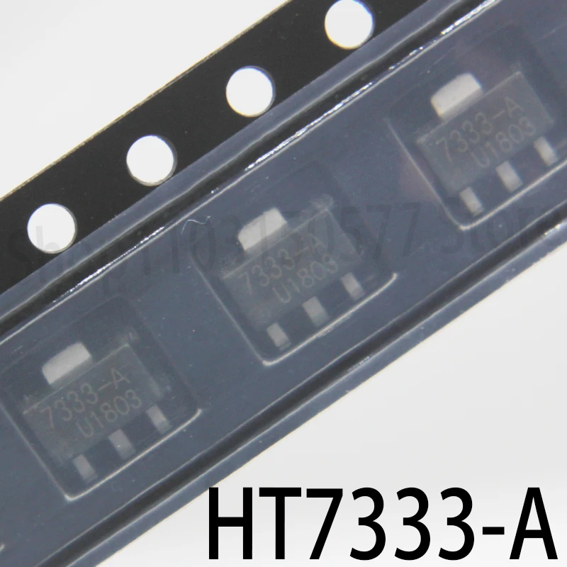 1piece SMD HT7333-A SOT-89 package 3.3V 250mA low dropout voltage stabilization circuit chip