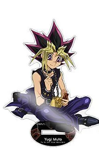 Anime Duel Monsters Yugi Muto Seto Kaiba Cosplay Acryl Staande Bord Mascotte Accessoires Staan Figuur Xmas Halloween Ornament