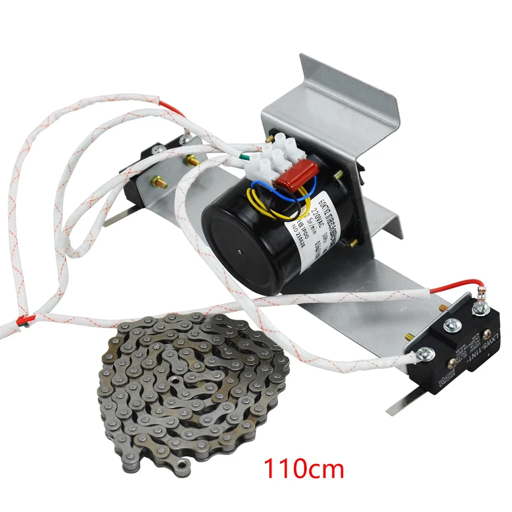 220V AC Eggs Turner Motor Incubator Engine Reversible Geared Components 2.5r/min