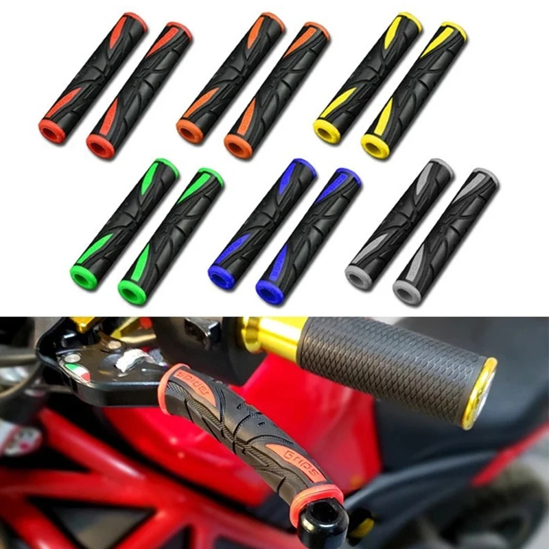 غطاء شريط مقبض واقي من السيليكون الناعم مضاد للانزلاق ، غطاء مقبض فرامل الدراجة ، واقي الدراجة ، الملحقات المطاطية