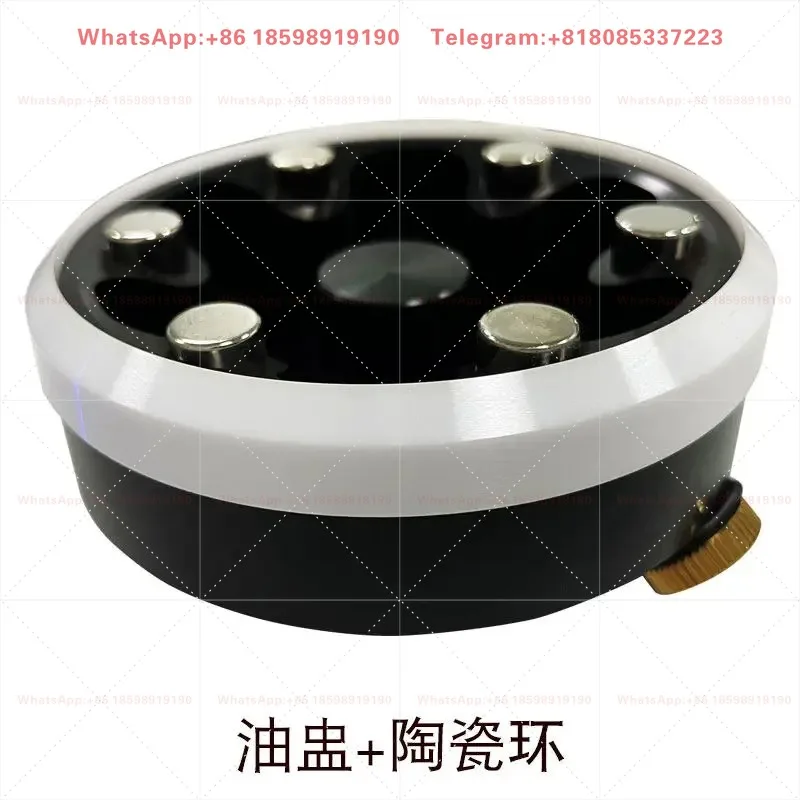 1 piece suitable for Black aluminum transfer printing oil cup 9082 can be equipped with ceramic ring
