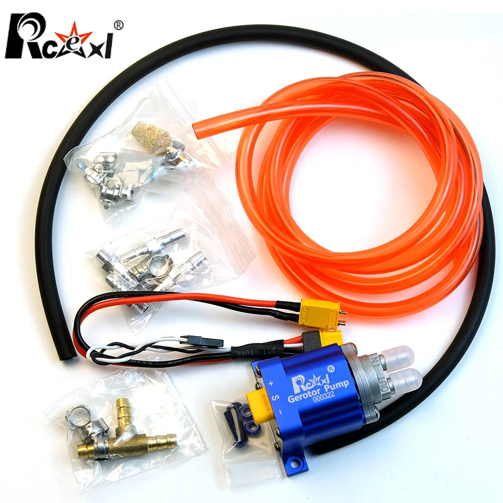 RCEXL Metal Brushless Motor Smoke Pump Oil Pump Electric Refueling Pump for Fixwing JET RC Engien Model Accessory view 3
