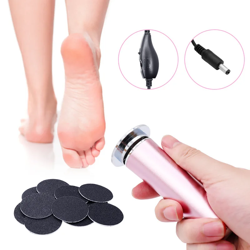 2023New Electric Foot Grinding Skin Hard Rupture Skin Trimmer Dead Skin Foot Pedicure Rechargeable Foot Care Tool Remover Callus