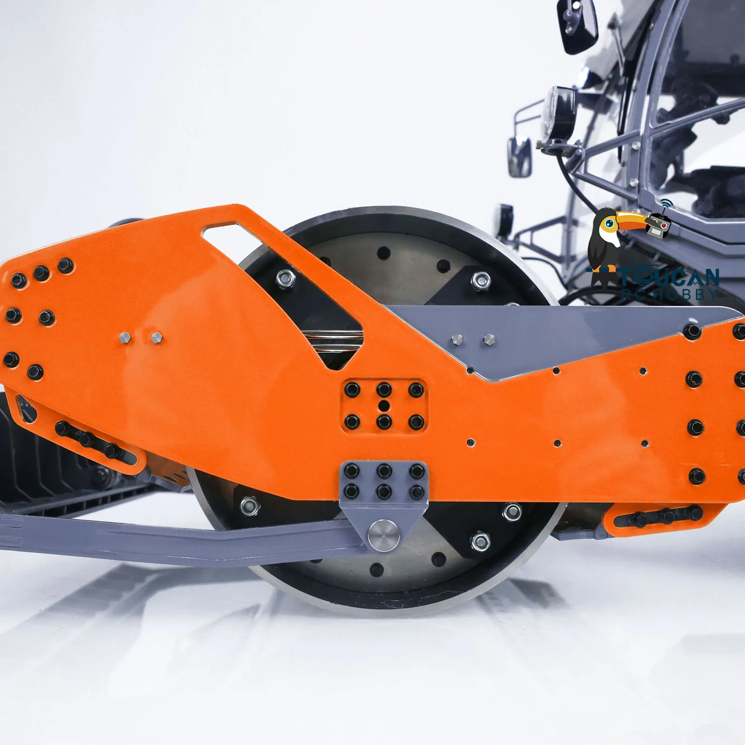 

LESU RC гидравлический дорожный ролик 1/14 Aoue-H13i металлический электроинженерный автомобиль свет звук готовая игрушка модель TH22705