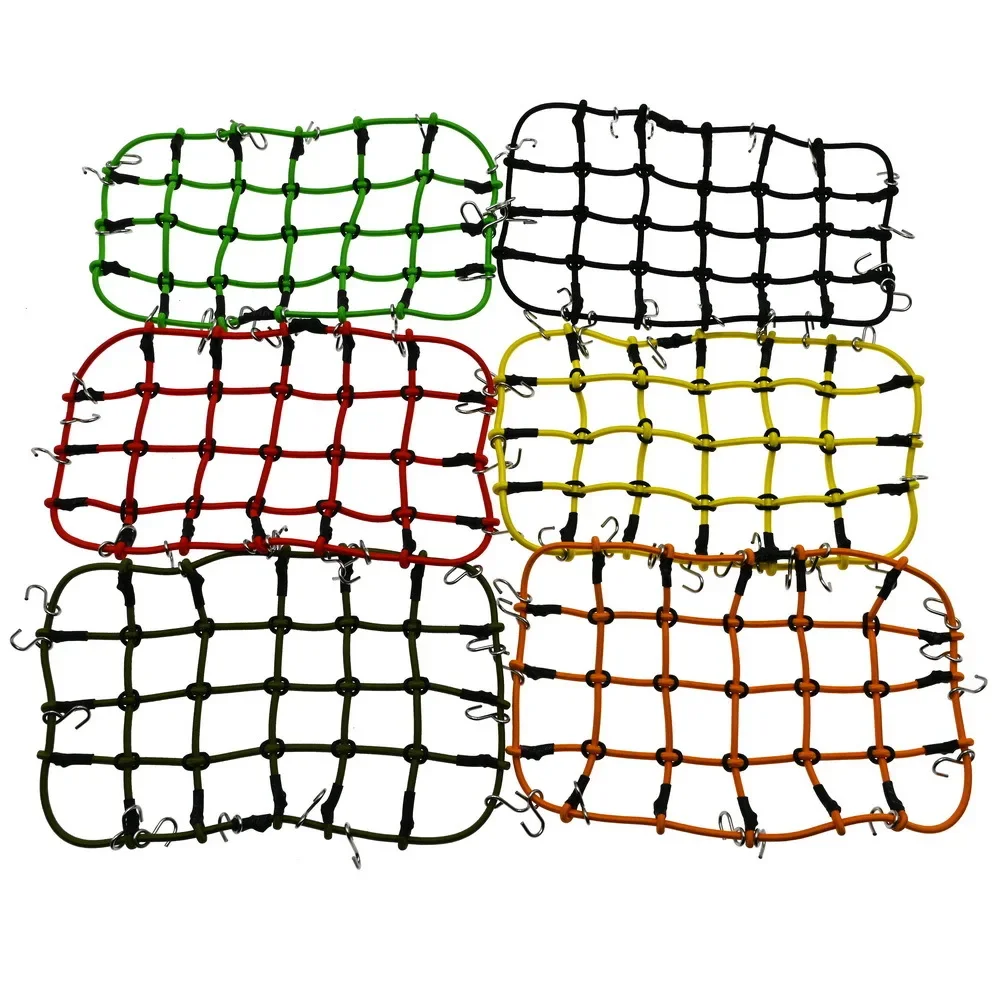 

DIY Climbing Roof Rack Luggage Net for 1/8 1/10 1/12 RC Crawler AXIAL SCX10 MN D90 D110 Traxxas TRX-4 90046 KM2 Accessories