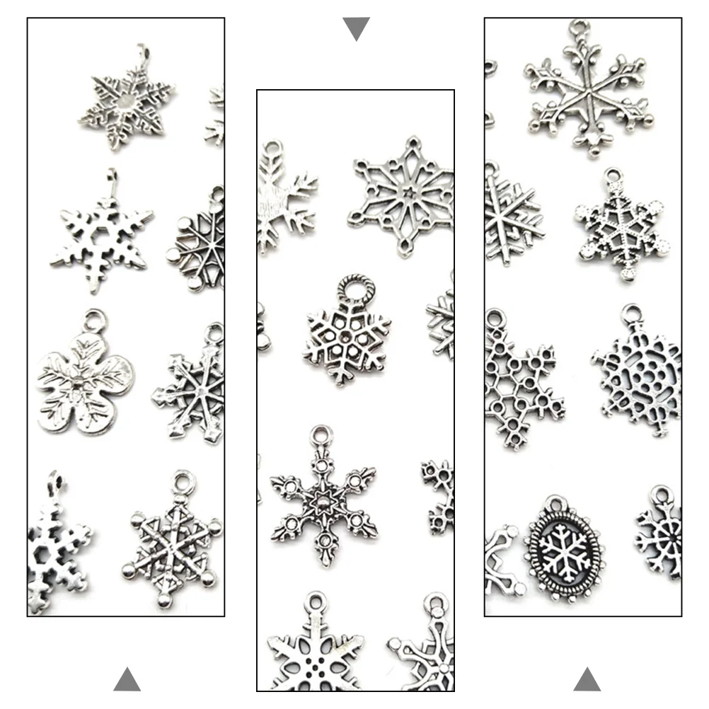 

20 Pcs Pendants Christmas Charm Necklace DIY Alloy Jewelry Making Jewelry Making Pendants Accessories Xmas Decorative