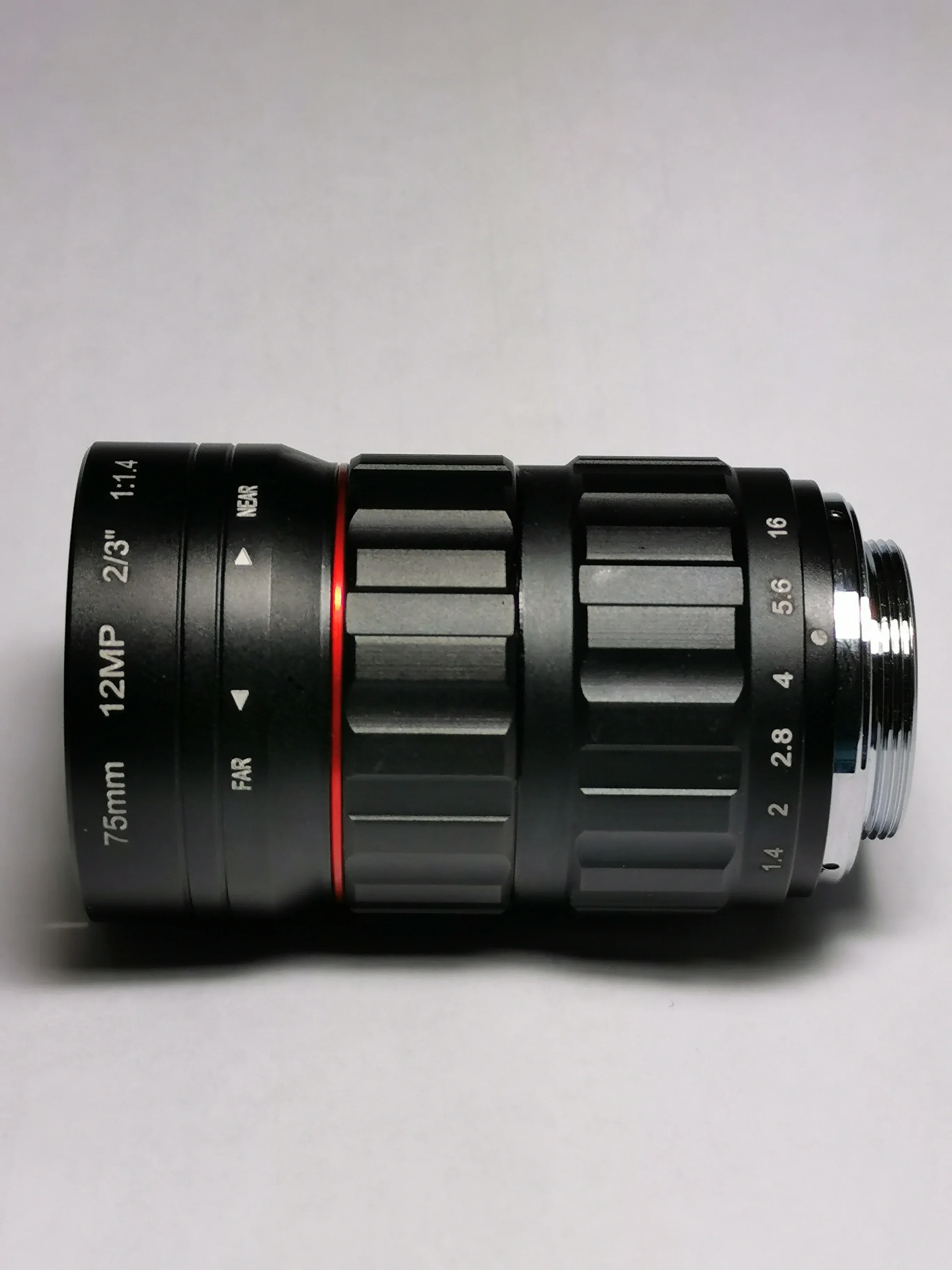 

New SL-0220 12MP 75mm F2.4 C Mount 2/3" Industrial Machine Vision Lens