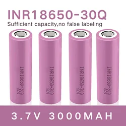 100% original New INR18650 battery 3.7V 18650 3000mAh INR18650 30Q li-ion Rechargeable Batteries