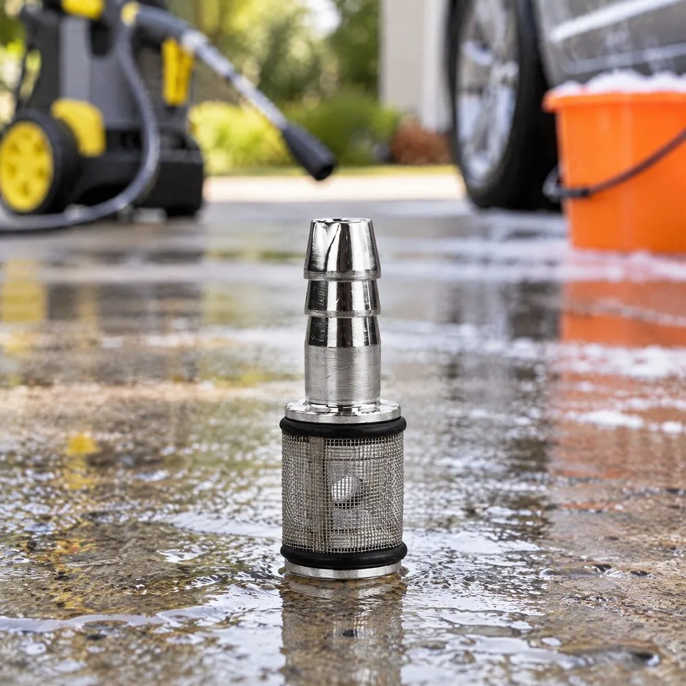 Foam Sprayer Inlet Strainer for Pressure Washer Foam Cannons to Reduce Abrasive Particle Entry in Car Wash Solutions