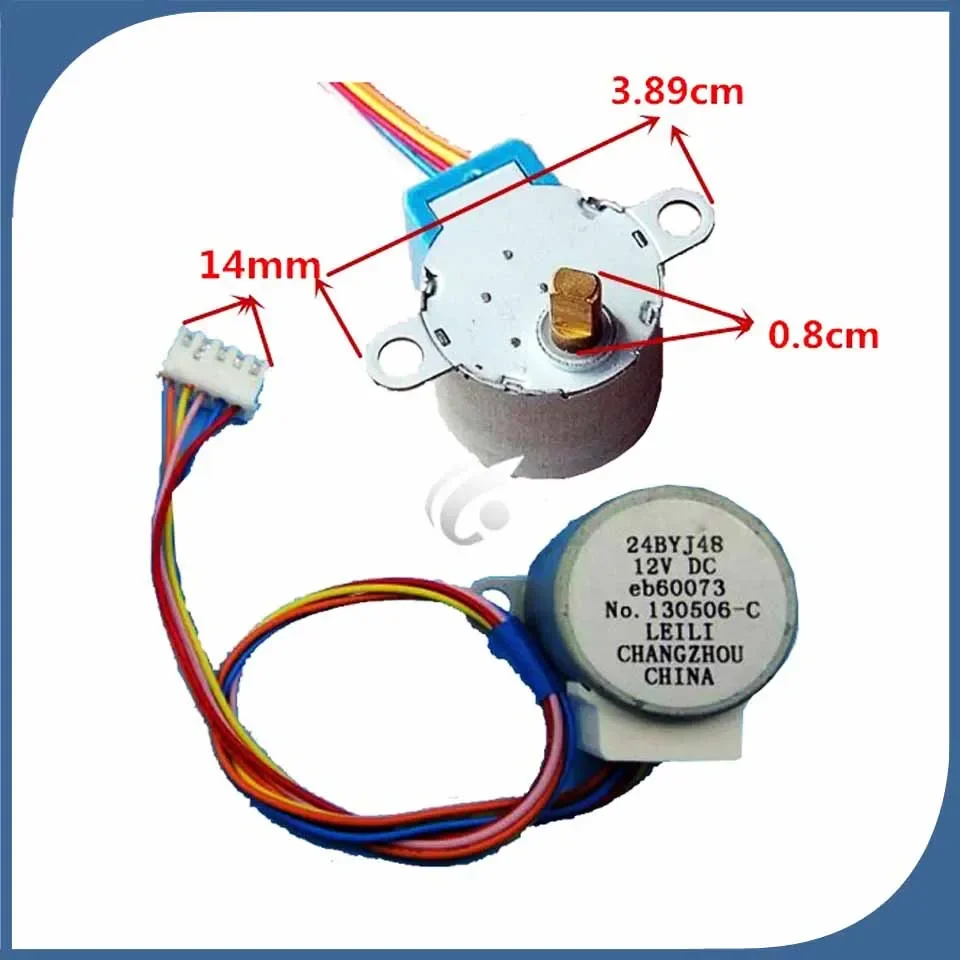 new good working for Air conditioner control board motor 24BYJ48 12v DC Leaf swing motor