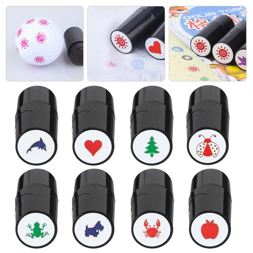 

Outdoor Sports Quick-dry Plastic Golf Stamp Marker Golf Accessories Golf Ball Stamper Mark Seal