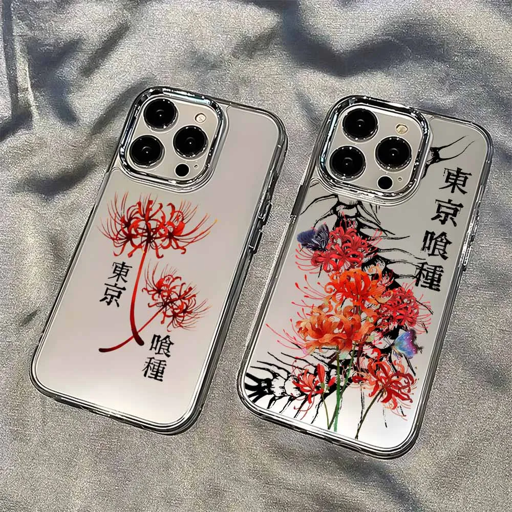 Funda Protectora Suave para Teléfono con Diseño de Anime Tokyo Ghoul para Xiaomi Mi 15 Ultra 14T Redmi 15C 14C 13C A5 A3 POCO X7 Note 15 14 13 Pro Plus
