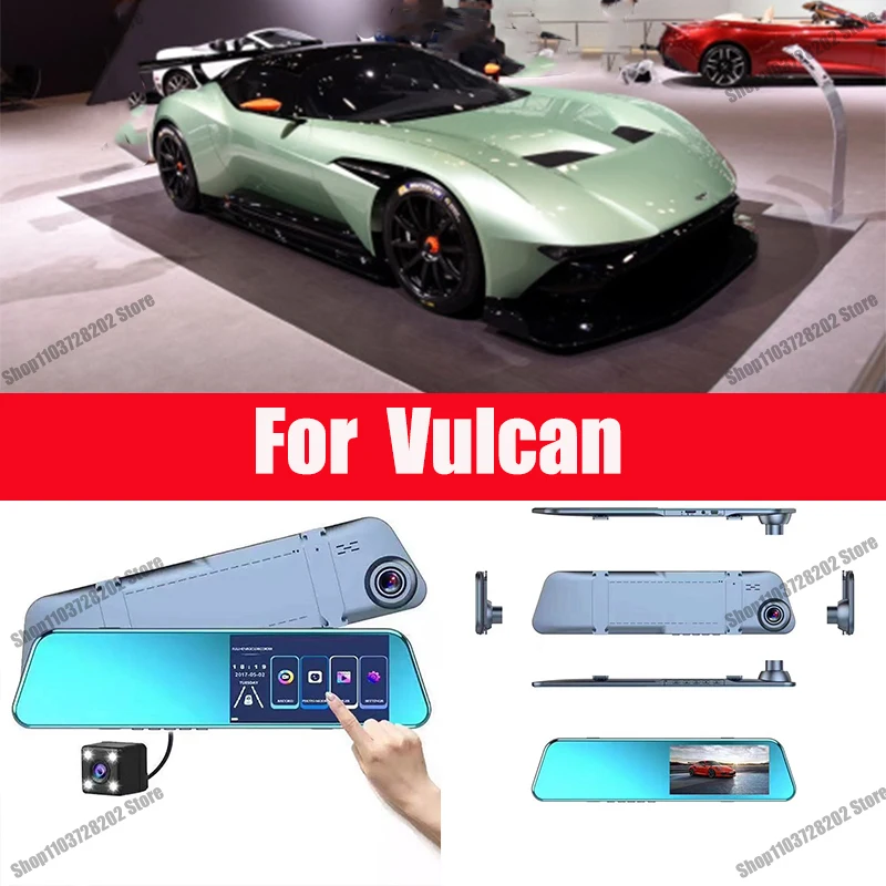 

For Vulcan Mirror Camera for Car Touch Screen Video Recorder Rearview mirror Dash Cam Front and Rear Camera Mirror DVR