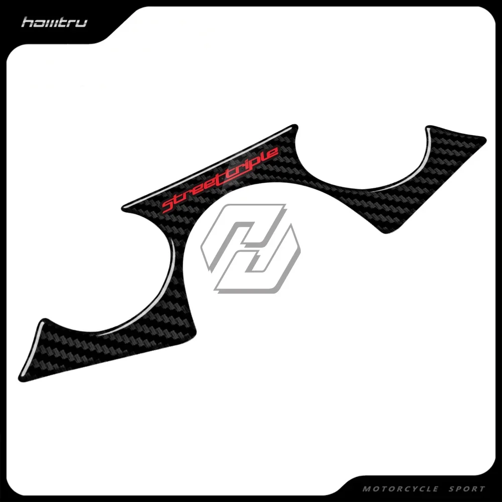 

3D Carbon-look Upper Triple Yoke Cover Protector Case for Triumph Street Triple 2007-2014