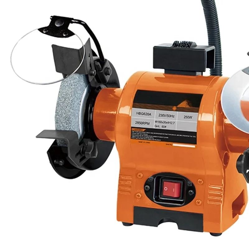 sser Bnch Grinder Electric Bench Grinding Tool CE DIY Steel Base General Purpose Grinding 50hz 20mm