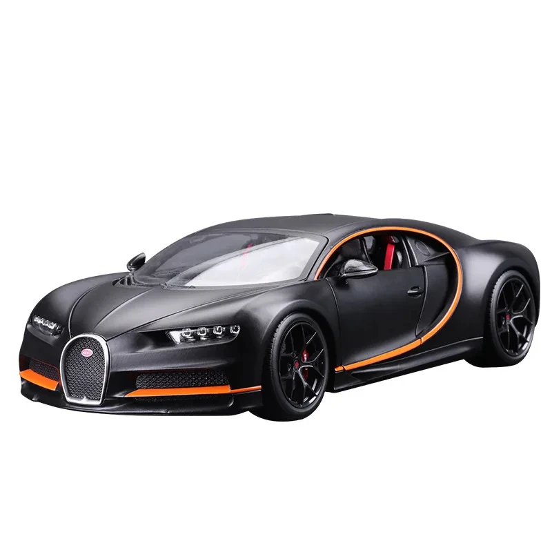 Bruago 1:18 Bugatti Divo Chiron Static Simulation Alloy Car Model Professional Enthusiast Ornament Collection Gift Boys Car Toy