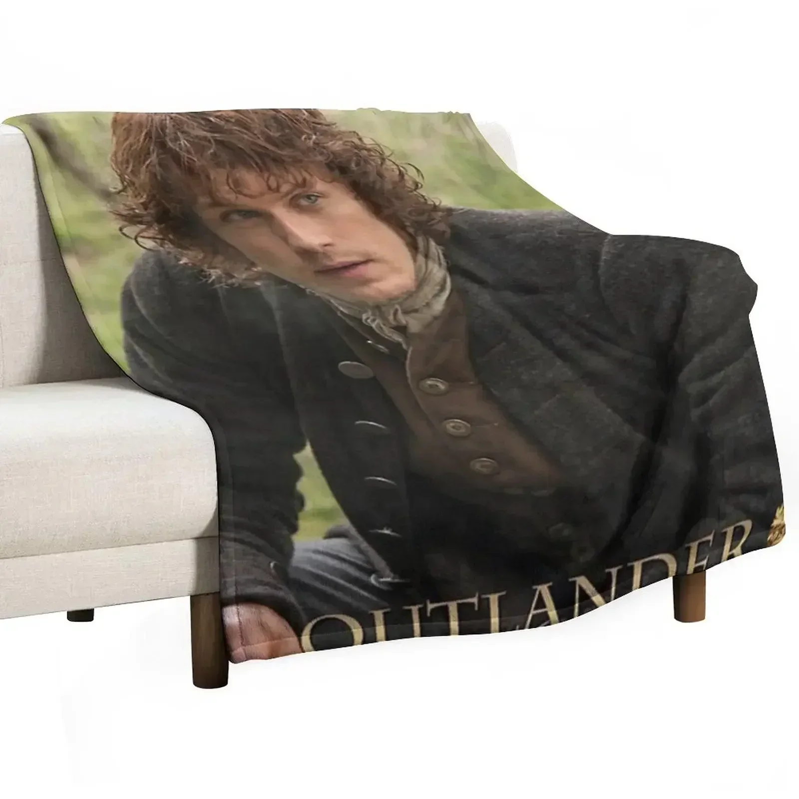 

Outlander Jamie Fraser new - Throw Blanket Extra Large Throw Furrys Blankets