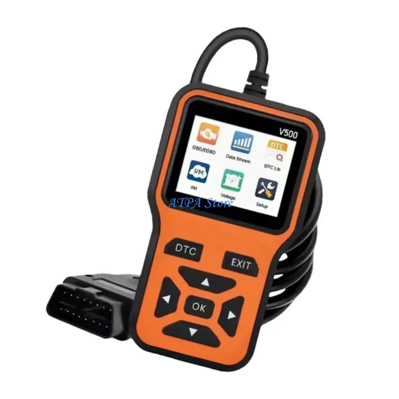 U13C OBD2 Engine Scanner Lightweight Diagnostic Tool Travel Friendly Design
