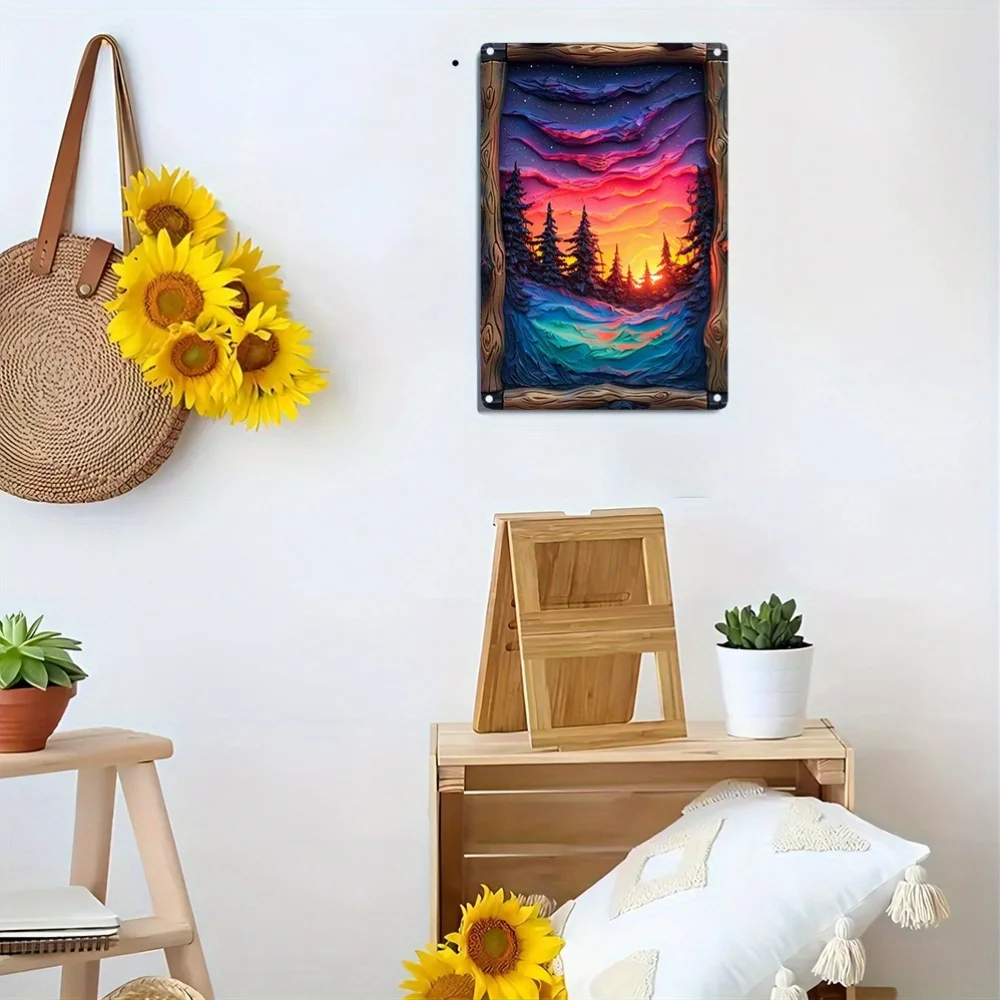 Northern Lights Art Piece, met - Bathroom Lighting Decor Ideas recensie en prijs