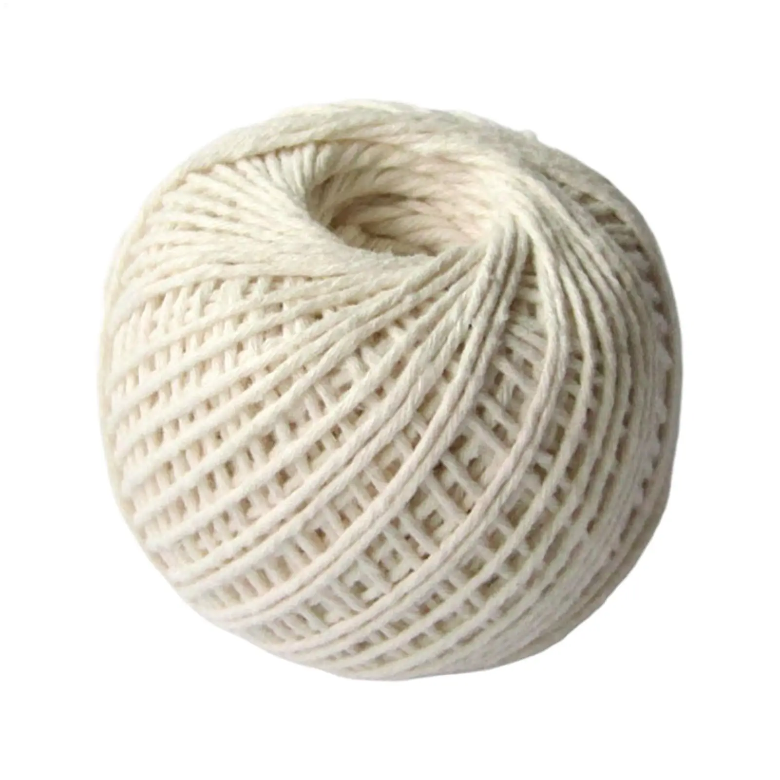 85m Food Safe Cotton Cooking Twine, Soft 2mm Baking String for Roasting Meat & Sausage, Versatile Kitchen Wrapping Cord