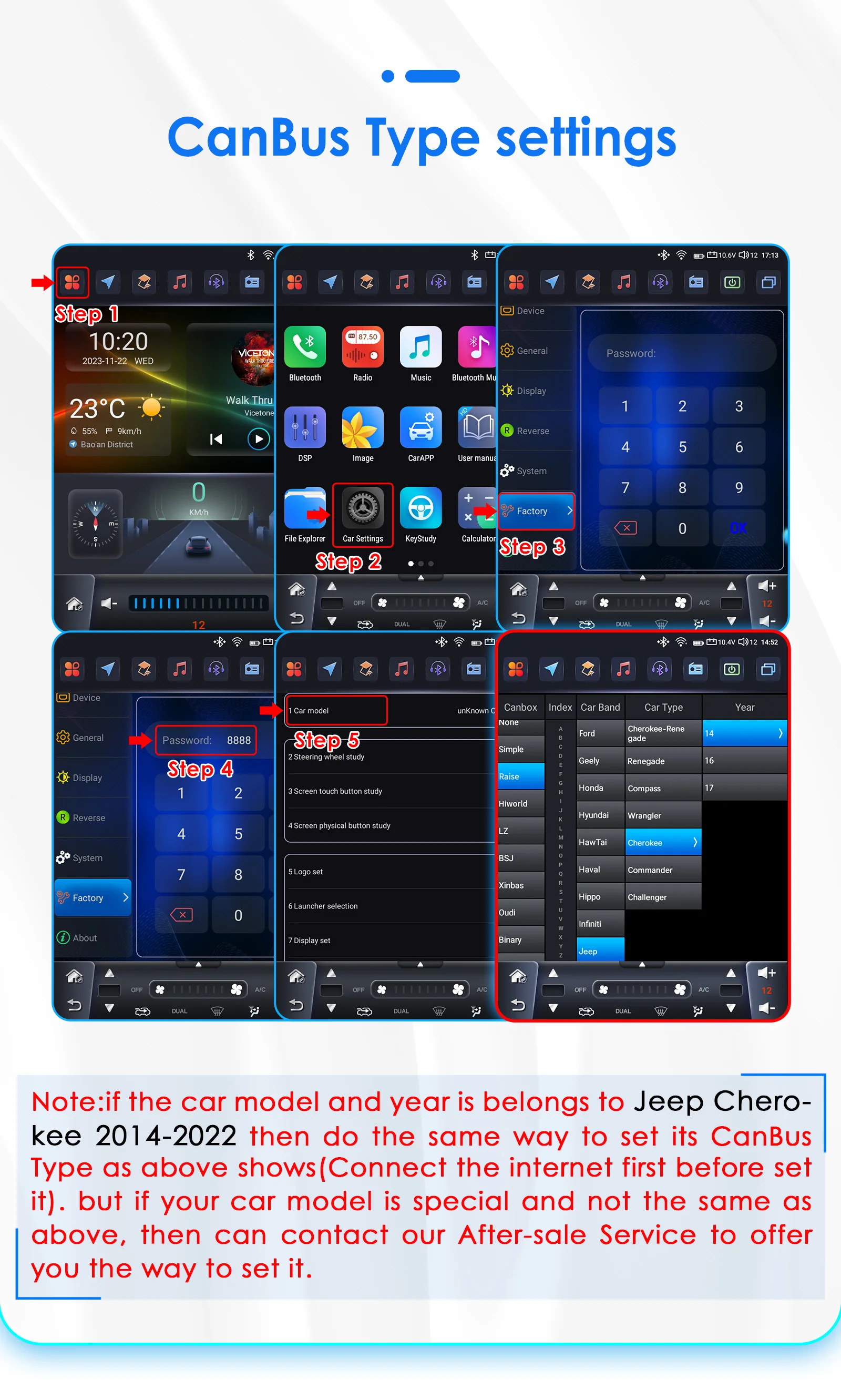 Hizpo For Tesla Style Android 14 For Jeep Grand Cherokee 2014 -2022 Car Multimedia Stereo Player Navigation GPS Autoradio 9.7“