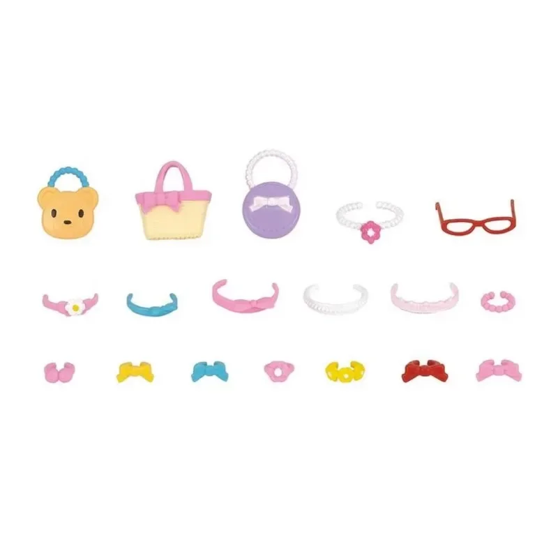 عائلات سيلفانيان مصغرة الغذاء شخصيات كرتونية تيرنورينز المطبخ مجموعة ألعاب أطفال للفتيات لطيف كاليكو المخلوقات إكسسوارات الشعر