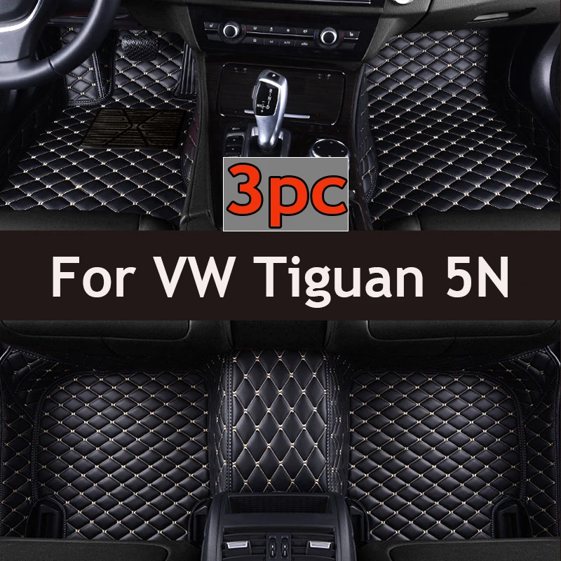 

Car Floor Mats For Volkswagen VW Tiguan 5N 2017 2018 2019 Custom Auto Foot Pads Automobile Carpet Cover interior accessories