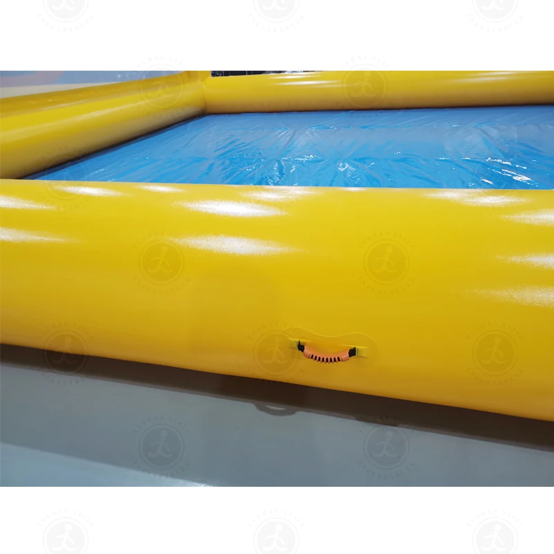 Inflatable Beach Volleyball Court Pool With Net Large Beach Volleyball Field Water Polo Field Games