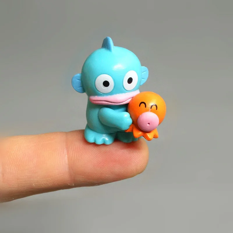 Kawaii Hangyodon Gashapon Sanrio фигурки экшн-фигурки модель из ПВХ периферия мини-украшения настольный декор для торта игрушки подарки для детей