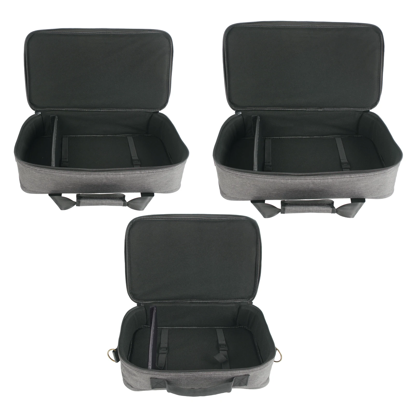 

Сумка для педали с несколькими эффектами, чехол для DJ-контроллера, водонепроницаемая ткань, 10 мм, жемчужная хлопковая подкладка, плечевой ремень, ручка для переноски, внешняя сетка