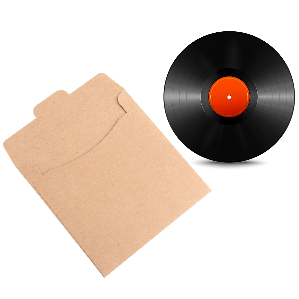 30pcs Packaging Envelopes CD DVD Kraft Paper Sleeves Disc Paper Bag kraft paper bags kraft paper envelopes