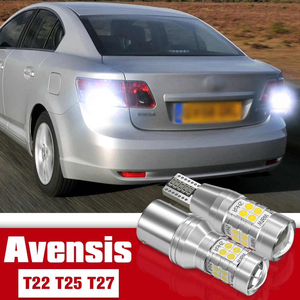 

2pcs LED Accessories Reverse Light Bulb Lamp For Toyota Avensis T22 T25 T27 1997-2018 2008 2009 2011 2012 2013 2014 2015 2016