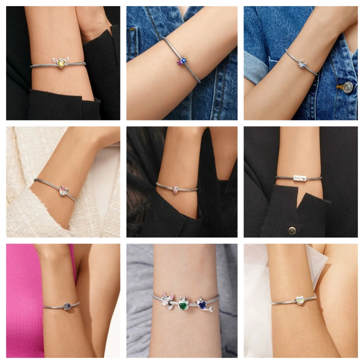 

Unique, Family Style Boutique Bead BraceletCombination Of Chinese And Western Crafts